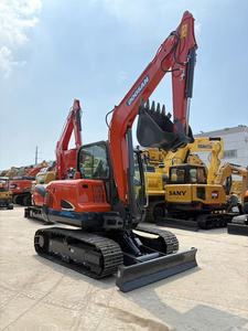 Mini-excavatrice sur chenilles d'occasion Doosan DX60-9 d'origine coréenne, petite excavatrice à vendre - Product Image 3