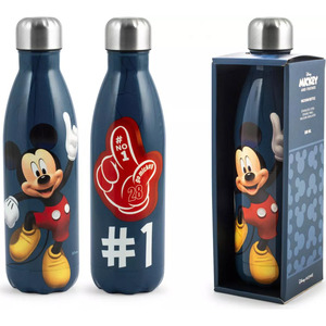 Borraccia Termica Mickey in Acciaio Inossidabile 500 ml, Bottiglia Isolata Sottovuoto - Product Image 1