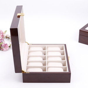 Chất Lượng Cao Thiết Kế Thời Trang New Da Đồng Hồ Trường Hợp Tổ Chức Tùy Chỉnh Hiển Thị Đồng Hồ Hộp Bộ Sưu Tập - Product Image 4