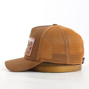 Hoge Kwaliteit 5-Panel Terry Trucker Hoeden Modieuze Hiphop Retro <span class=keywords><strong>Snake</strong></span> Borduurwerk Voor De Zomer Buitensporten-Voor Vissen Fietsen - Product Image 3