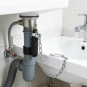 Tapón de Prueba de Goma Resistente para Tuberías de 30mm-44mm con Cadena para Pruebas de Presión de Aire, Agua y Drenaje - Product Image 5