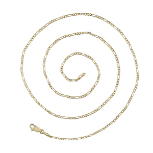45687 <span class=keywords><strong>Xuping</strong></span> 2019 di disegno semplice della collana, 14K placcatura in oro di rame ambientale neutro della collana della catena - Product Image 1