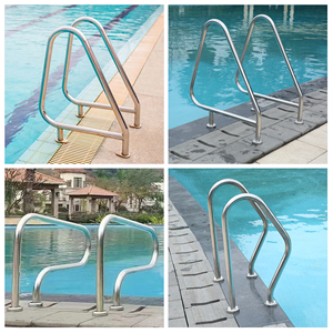 <span class=keywords><strong>Échelle</strong></span> de <span class=keywords><strong>piscine</strong></span> en acier inoxydable 304 série SF/SL/MU, résistante à la corrosion, antidérapante, facile à installer, pour piscines hors sol - Product Image 6