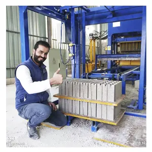 QT5-15 maquina para hacer bloques de cemento precio honduras concrete block making machine