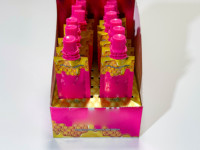 Nouveautés - Boîtes cadeaux en carton magnétique en acier dur Pink Pussycat Honey Miel - Emballages Rhino VVIP - Boîtes UV Pink Pussycat