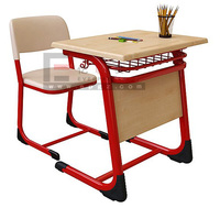 Meubles d'éducation de haute qualité, ensemble table et chaise pour collège, ensemble bureau et chaise en forme de C pour étudiant