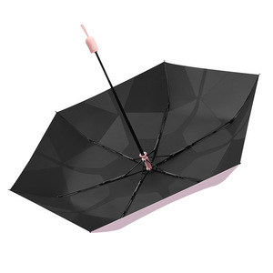 Foldable-Free Three-Fold Ultra-Light Automatic Advertising/Gift <b>Umbrella</b> with Memory Patch Unisex Sunscreen UV Protection - Product Image 1