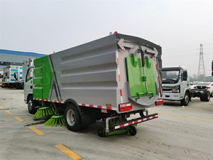 Nueva barredora de carreteras de cuatro ruedas con dirección, mini barredora para cargadora, precio bajo - Product Image 6