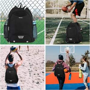 Bolsa de Baloncesto Impermeable con Correa de Hombro Ajustable, Bolsa Deportiva Portátil para Fútbol, Voleibol, Softbol - Product Image 2
