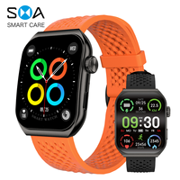 AM10B Montre Connectée Accessible à Écran Incurvé avec Grand Affichage pour Connectivité Bluetooth et Appels