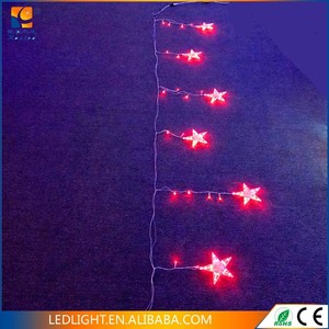 Guirnalda de carámbanos impermeable para exteriores, lámpara de cortina de caída de 0,4-0,6 m para decoración de Navidad de jardín, clasificación IP65 - Product Image 5