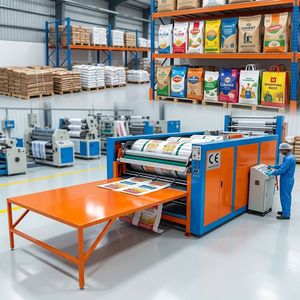 Máquina Impresora de Bolsas de Papel Kraft Corrugado para Compras, de Plástico, Ampliamente Utilizada, Impresora Flexográfica Pequeña de 4 Colores para Cajas de Pizza - Product Image 1