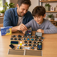 ACEBOTT NUEVO Kit de Electrónica Educativa STEM para Niños, Proyecto ESP32 40, Programable con ACECode Python, para Arduino
