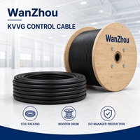 Câble de commande KVVG GOST 1508-78 660V en cuivre massif isolé PVC, gaine PVC, pour installation fixe