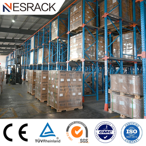 Sistema di scaffalature industriali per pallet ad alta densità e resistenza, in acciaio laminato a freddo con protezione anticorrosione per magazzini. - Product Image 5