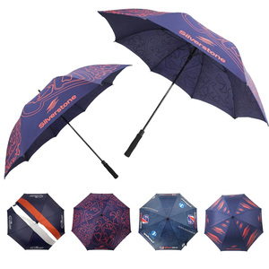 Nuevas tendencias Paraguas de <span class=keywords><strong>golf</strong></span> de 27 pulgadas Envío rápido Paraguas de <span class=keywords><strong>golf</strong></span> de marca OEM Paraguas de regalo promocional Sombrilla grande abierta automática - Product Image 2