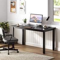 Grossiste en bois intelligent simple pour table d'ordinateur bureau bureau et chaise de bureau avec étagère pour jeu Pc deux personnes