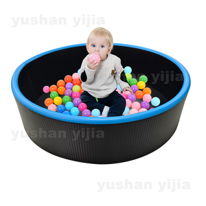 <span class=keywords><strong>Piscina</strong></span> de Bolas Redonda Inflable de Espuma para Niños Pequeños, Personalizable, para Interiores y Exteriores - Product Image 5