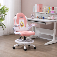 Nouvelle chaise de jeu rose ergonomique à hauteur réglable pour enfants bureau d'étude de lecture et d'écriture Table d'étude pour enfants meubles pour enfants