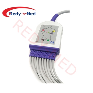 Cardiocare 2000 ECG Máy bệnh nhân cáp, 10 chì ekg cáp, CE & ISO13485 giấy chứng nhận - Product Image 2