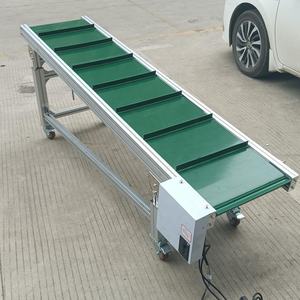 Horizontale Transportband En Slijtvaste Groene Band Transportband Worden Gebruikt In Spuitgieten Werkplaats. - Product Image 2