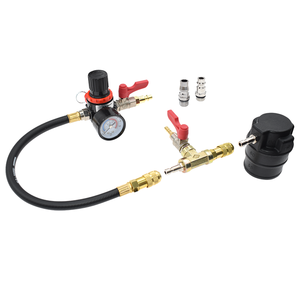 ชุดทดสอบการรั่วไหลของเทอร์โบบูสต์อเนกประสงค์20ชิ้นวัสดุเหล็กประกอบด้วยอะแดปเตอร์ขั้นบันได8คู่สำหรับการทดสอบการรั่วไหล - Product Image 3