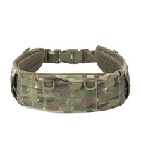 Ceinture tactique multifonctionnelle en denim camouflage pour activités de plein air, best-seller transfrontalier, pochette ventrale pour l'alpinisme et le CS