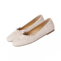 Chaussures plates d'été pour femmes, faciles à enfiler, très douces, respirantes, pour la danse, l'entraînement, le ballet, vente en gros, personnalisées, haute qualité