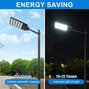 Lampadaire solaire tout-en-un <span class=keywords><strong>600</strong></span> W 18 000 Lumens 250 Watts avec Life Po4 - Product Image 3