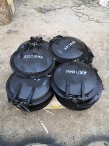 Puerta arqueada de hierro fundido de rejilla de cadena puerta de mantenimiento carbón Stoker puerta de acceso piezas de caldera - Product Image 3