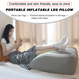 Inflatable Foot <strong>Pillow</strong> with High Elastic PVC Flocking for Home &amp; Leisure - Product Image 4