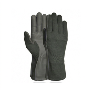 ถุงมือ Nomex สำหรับนักบินรบ ป้องกันไฟ ทนความร้อน ระบายความชื้น พร้อมแผ่น PU ที่ฝ่ามือ และรองรับหน้าจอสัมผัส ปรับแต่งได้ - Product Image 1