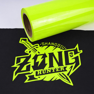 Vinyle thermocollant HONGCAI en gros, <span class=keywords><strong>meilleur</strong></span> papier thermocollant pour <span class=keywords><strong>Cricut</strong></span>, film fluorescent haute visibilité, HTV <span class=keywords><strong>Cricut</strong></span> - Product Image 4