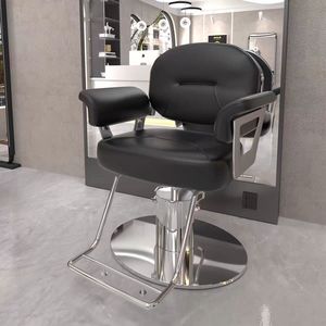 Chaises de salon de coiffure haut de gamme et tendance, spécialisées pour les salons de mode, les barbiers, les chaises de coupe de cheveux et les chaises de permanente/décoloration - Product Image 1