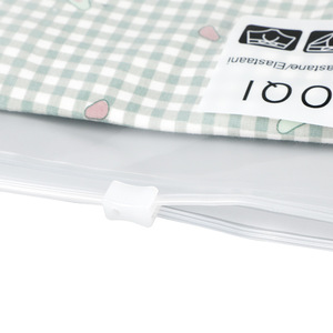 Custom Underwear <b>Packaging</b> <b>Bag</b> 100% PE Material Reusable Inner <b>Packaging</b> With Zipper Closure For Clothing Storage - Product Image 1