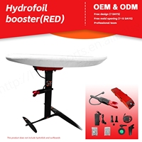 Nouveau design professionnel, moteur hydrofoil, propulseur à foil, matériau aluminium, batterie rouge, télécommande sans fil, surf GY