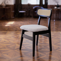 Vente en gros de chaises d'extérieur en bois chaises de salle à manger en bois pour café restaurant