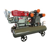 Compresseur à vis lubrifié silencieux VSD à haut rendement énergétique 5,5 kW, 34 CFM, 125 PSI, 110 V/220 V monophasé, refroidi par air, avec réservoir et roues