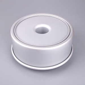 พิมพ์เค้กชิฟฟอนทรงกลมแบบมีหลุมตรงกลาง ขนาด 4 6 8 นิ้ว พร้อมฝาปิด สำหรับอบเค้ก - Product Image 3