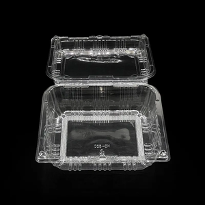 Vassoio di <span class=keywords><strong>plastica</strong></span> trasparente per animali domestici di colore personalizzato di nuovo design per altri alimenti - Product Image 6