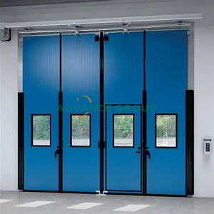 <span class=keywords><strong>Prix</strong></span> usine personnalisé Design moderne facile à installer grande taille de luxe en acier <span class=keywords><strong>Hangar</strong></span> pliant portes de sécurité - Product Image 1