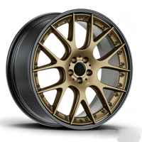 Jantes en alliage d'aluminium forgé de 19 pouces, 5x120 PCD ET20mm 100mm CB, finition chromée, design concave, Leyi Koala, garantie de 3 ans pour Audi SUV