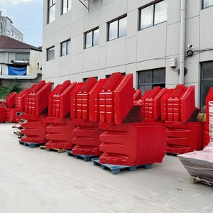 Lũ lụt và rào cản 100 cm 75 cm Stackable nhựa Lũ lụt quốc phòng rào cản nước cổng L hình rào cản lũ - Product Image 5