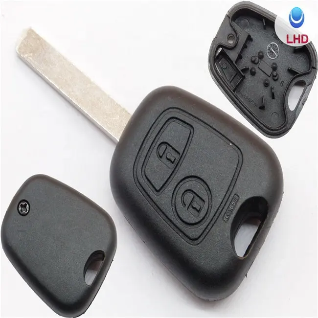 Remote Blank Car Key Shell Case Fob 2 Button for Citroen Xsara Picasso Berlingo 2002 2003 2004 2005 2006 2007 2008 Case