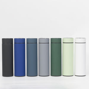 Bouteille d'eau isotherme en acier inoxydable de 500 ml, thermos, tasses à café, bouteille d'eau de sport intelligente avec affichage de la température LED - Product Image 4