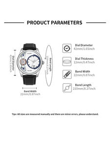 Montre TOMI T105 Nouvelle Série pour Homme, Montre à Quartz, Bracelet Business, Étanche, Nouvelle Édition Explosive 2026 - Product Image 5