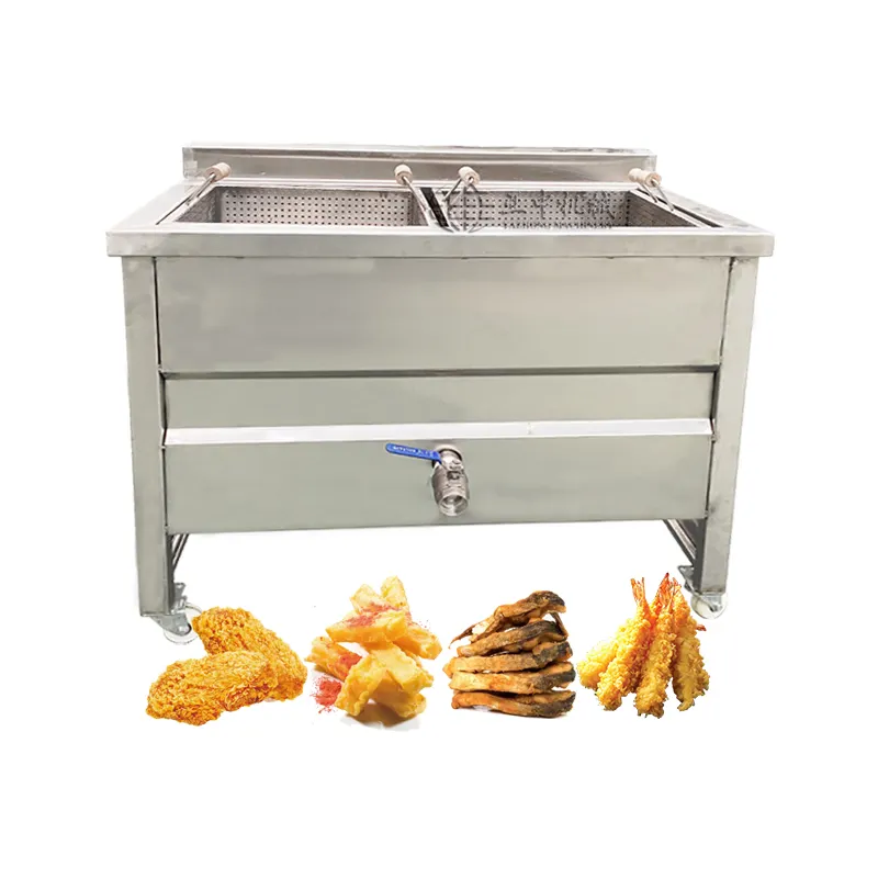 Maschine elektrische Heizung Pommes Frites Frittier maschine Fast Food Chicken Fryer Air Fryer Maschine