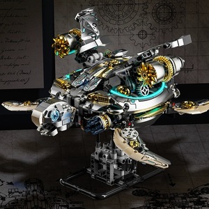 MJI 13097 1277PCS Ensemble de blocs de construction en plastique technique, modèle d'animal <span class=keywords><strong>tortue</strong></span> mécanique, jouet moderne, cadeau de festival - Product Image 2