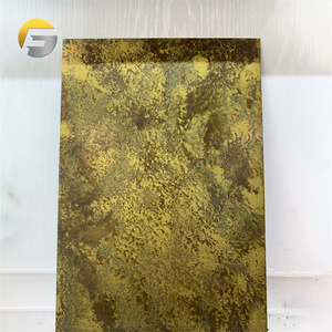 V3122 스테인리스 스틸 판금 장식용 에칭 황동 판 - Product Image 4