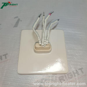 Plaque chauffante en céramique infrarouge lointain 122x122mm pour sauna, élément chauffant électrique industriel pour <span class=keywords><strong>four</strong></span> - Product Image 2